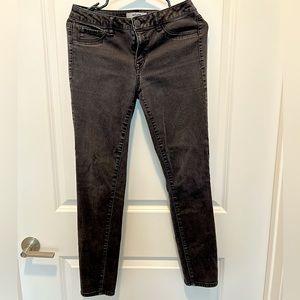 Black Distressed Jeans
